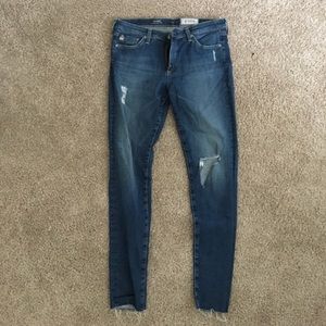 AG Abbey Distressed Skinny Jeans